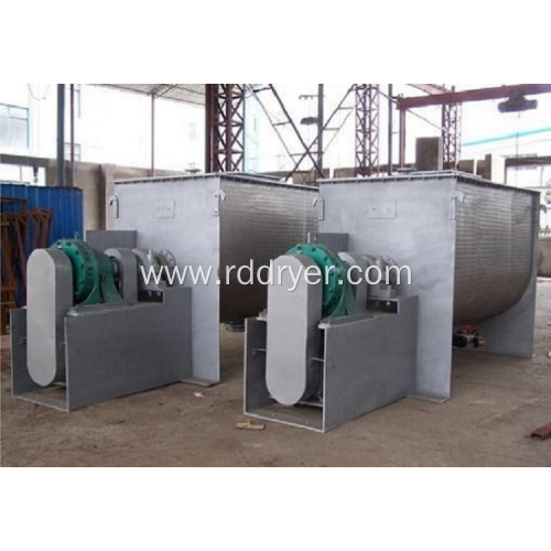 Dry Powder Mortar Horizontal Double Ribbed Mixer